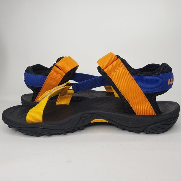 Merrell Vibram Outsole Black/Blue/Orange Strap Hik main image 9